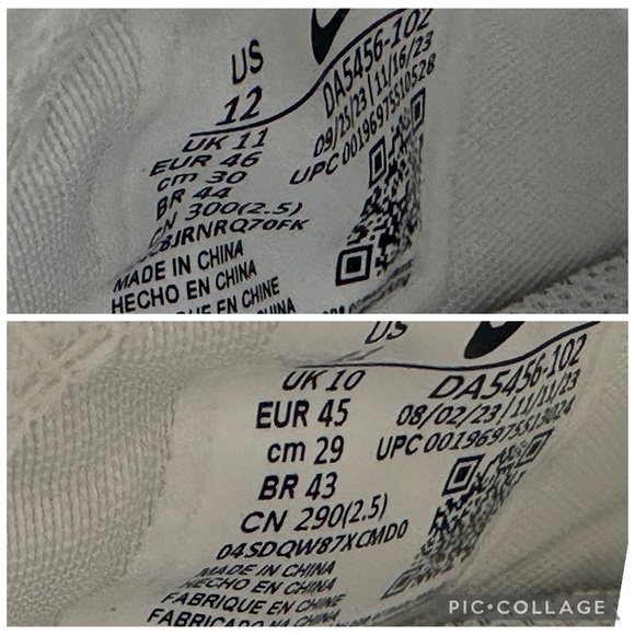 Nike Vapor Edge Pro 360 2 White Silver Mens Football Cleats DA5456-102 Sz 11,12 main image 11